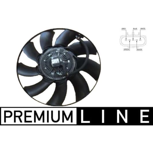 cff475000p Mahle Вентилятор системы охлаждения двигателя