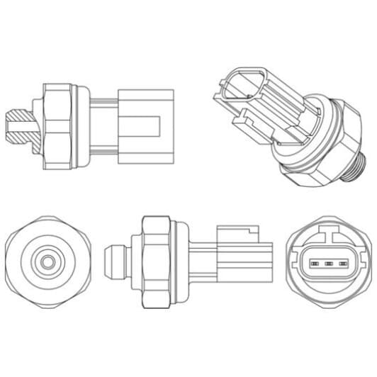 ase8000p Mahle Датчик давления хладагента