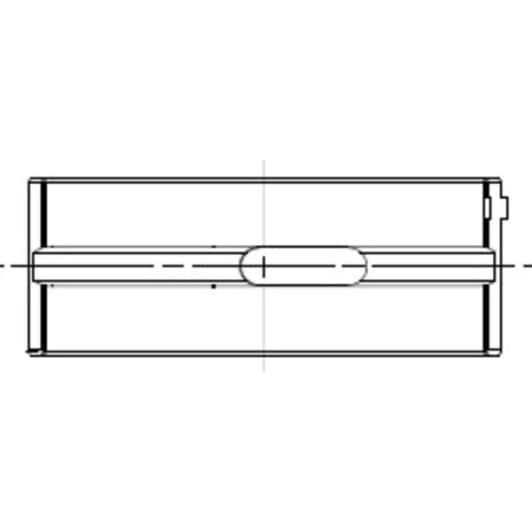 001hl21956000 Mahle Подшипник коленвала