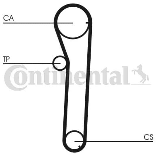 CT817 Contitech Ремень ГРМ
