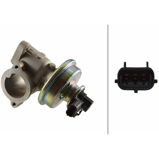 6NU 010 171-041 Behr Hella Клапан системи рециркуляції вихлопних газів