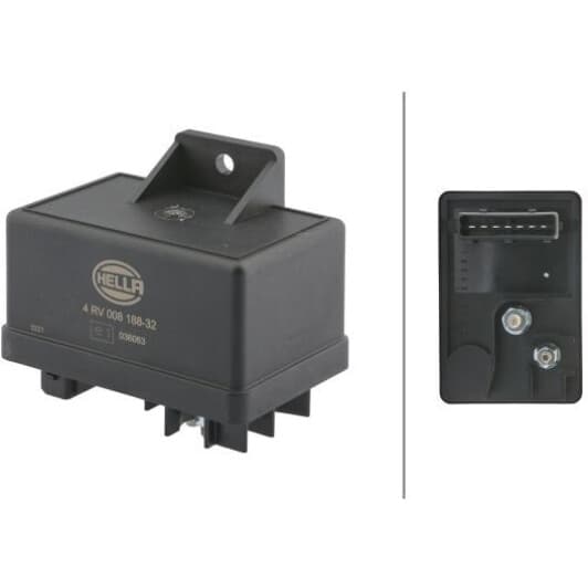 4RV 008 188-321 Behr Hella Блок керування свічок розжарювання