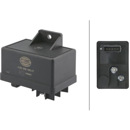 4RV 008 188-271 Behr Hella Блок керування свічок розжарювання