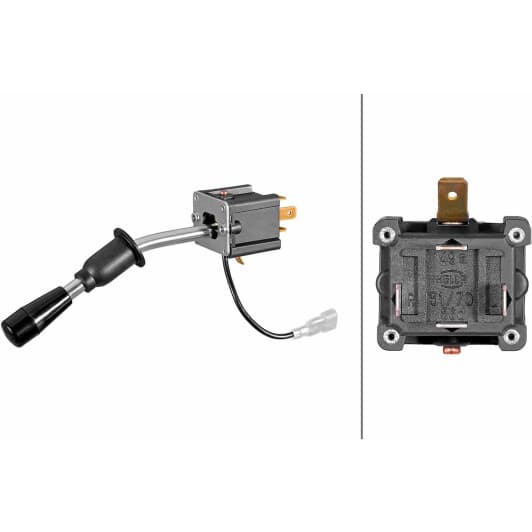 6BA 001 539-001 Behr Hella Підкермовий перемикач