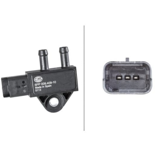 6PP 009 409-101 Behr Hella Датчик тиску вихлопних газів