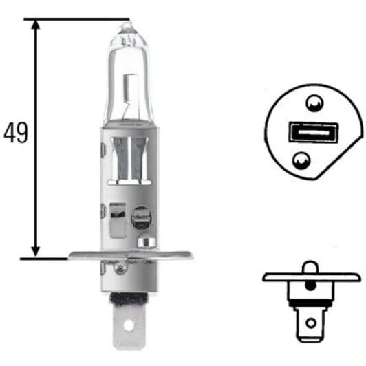 8gh002089153 Behr Hella Лампа ближнього світла