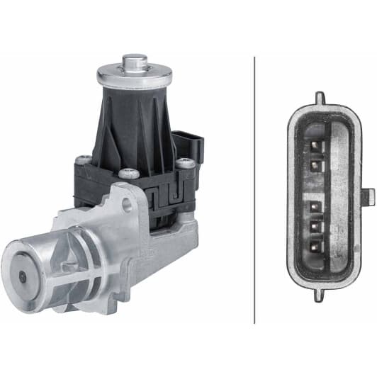 6nu014864691 Behr Hella Клапан системи рециркуляції вихлопних газів для Nissan Juke