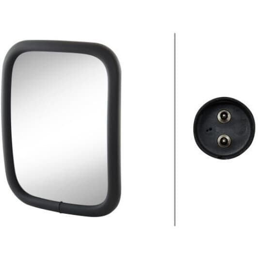 8SB 501 147-031 Behr Hella Зовнішнє дзеркало