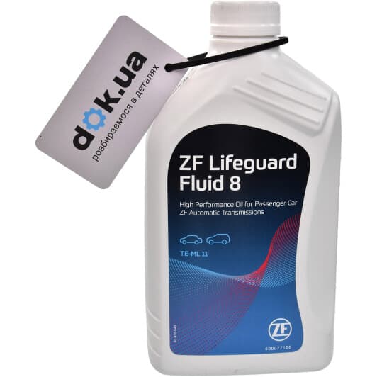 ZF Parts Lifeguardfluid 8 трансмиссионное масло