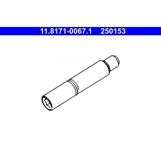 11.8171-0067.1 ATE Направляющий болт скобы тормозного суппорта