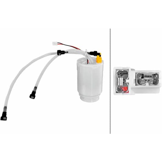8tf358306431 Behr Hella Корпус паливного насоса