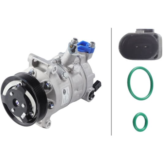 8fk366200491 Behr Hella Компрессор кондиционера