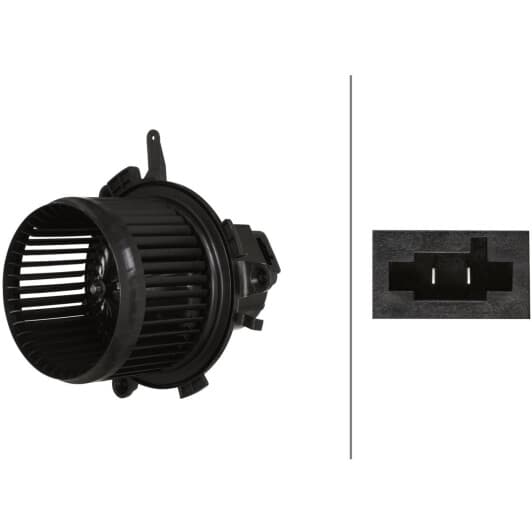 8ew366400951 Behr Hella Вентилятор салона