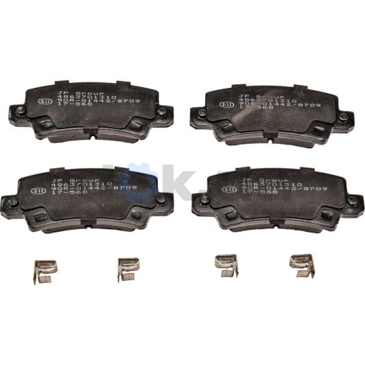 4863701310 JP Group Тормозные колодки для Toyota Corolla