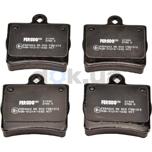 FDB1310 Ferodo Тормозные колодки