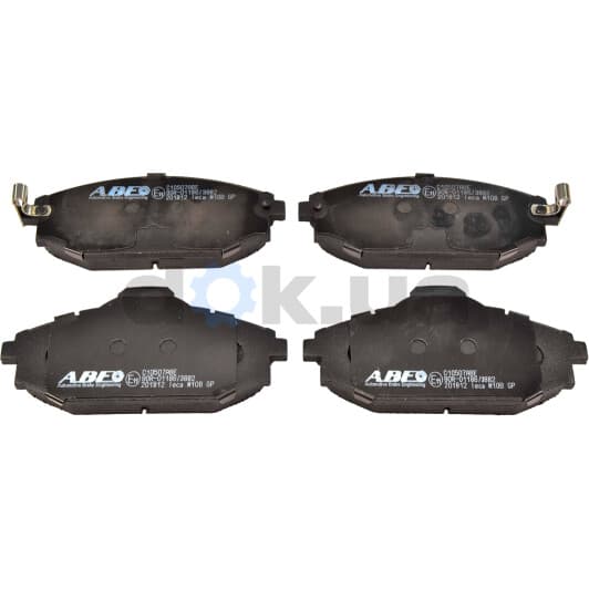 C10507ABE ABE Гальмівні колодки