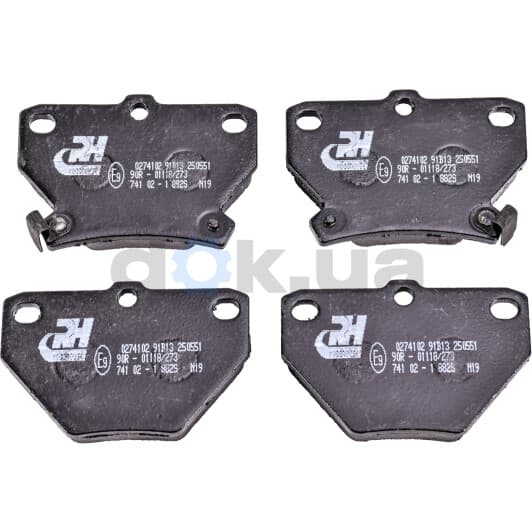 2741.02 Roadhouse Тормозные колодки