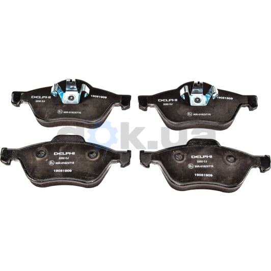 LP2252 Delphi Тормозные колодки