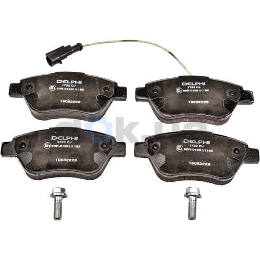 LP1722 Delphi Гальмівні колодки