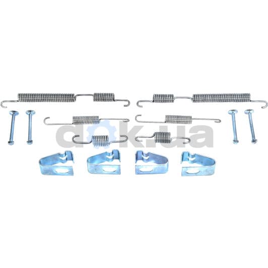 0017Q A.B.S. Монтажний комплект барабанних гальмівних колодок