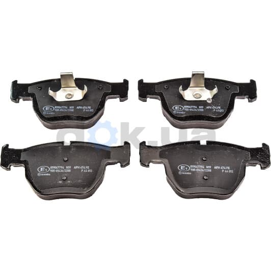 P 44 012 Brembo Тормозные колодки для Land Rover Range Rover