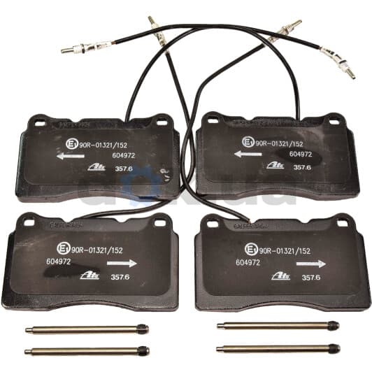 13.0460-4972.2 ATE Тормозные колодки для Peugeot 607