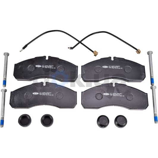 141499 Icer Гальмівні колодки