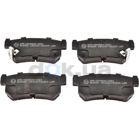 05P1210 LPR Тормозные колодки