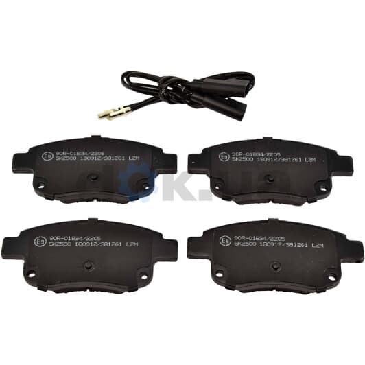 C2G016ABE ABE Гальмівні колодки