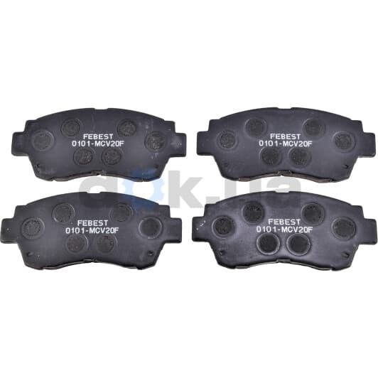 0101MCV20F Febest Тормозные колодки
