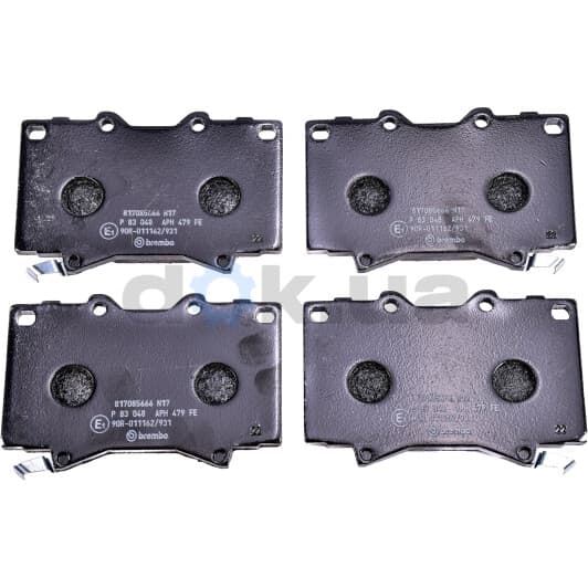 P 83 048 Brembo Гальмівні колодки