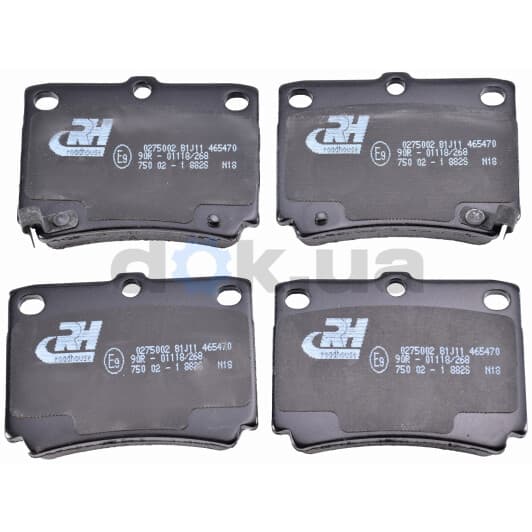 2750.02 Roadhouse Гальмівні колодки