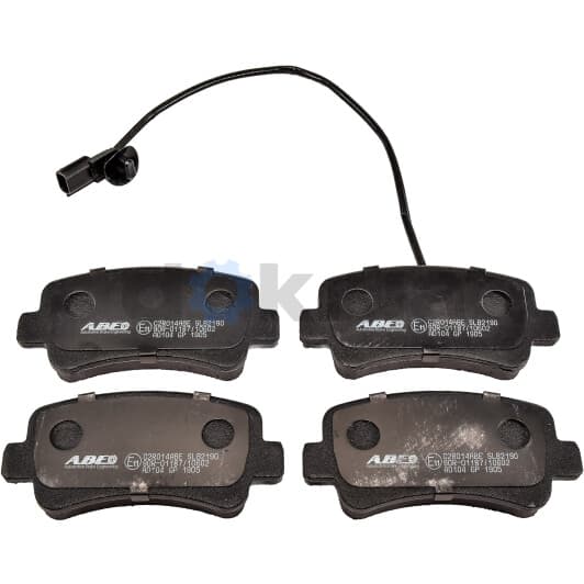 C2R014ABE ABE Гальмівні колодки