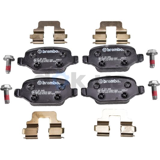 P 23 065 Brembo Тормозные колодки