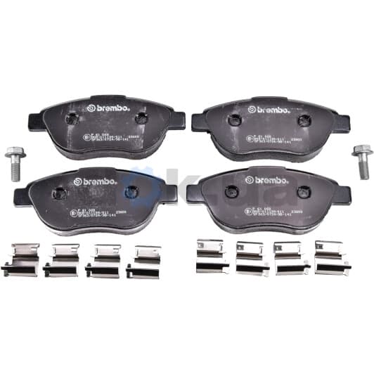 P 61 068 Brembo Гальмівні колодки