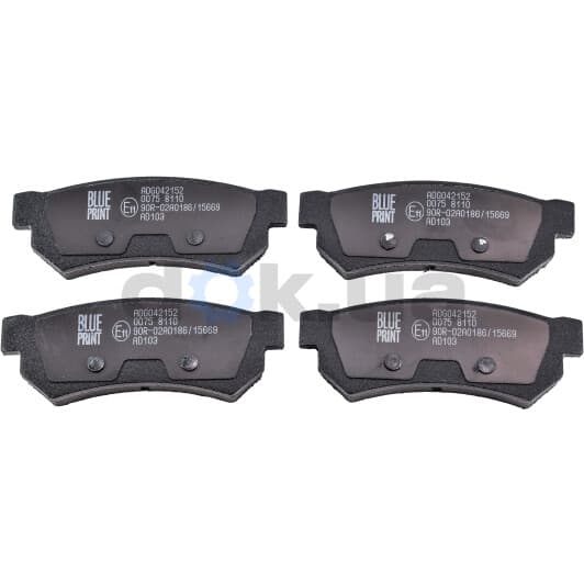 ADG042152 Blue Print Тормозные колодки