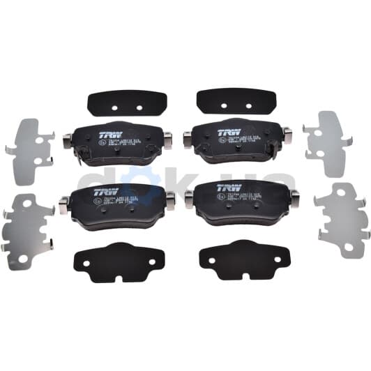 GDB3617 TRW Тормозные колодки