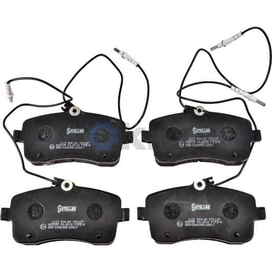 1113 004-SX Stellox Тормозные колодки для Peugeot 407