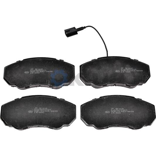 4163602410 JP Group Тормозные колодки
