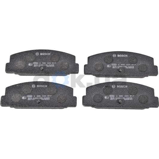0 986 424 817 Bosch Гальмівні колодки