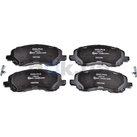 LP1684 Delphi Тормозные колодки