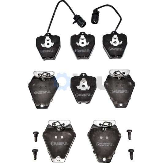 05P981 LPR Тормозные колодки для Audi A8