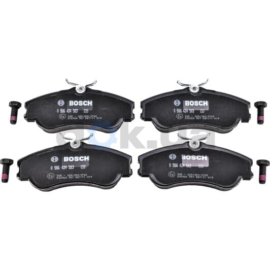 0 986 424 583 Bosch Тормозные колодки