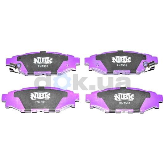 PN7501 NiBK Тормозные колодки