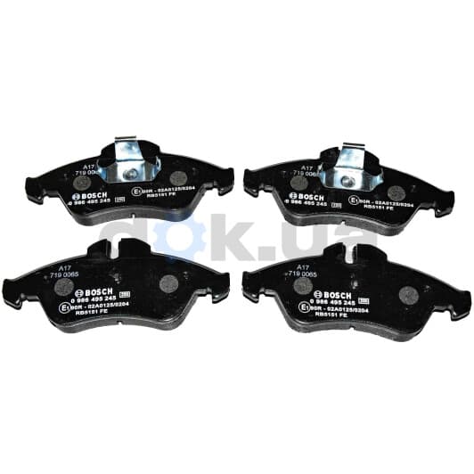 0 986 495 245 Bosch Гальмівні колодки