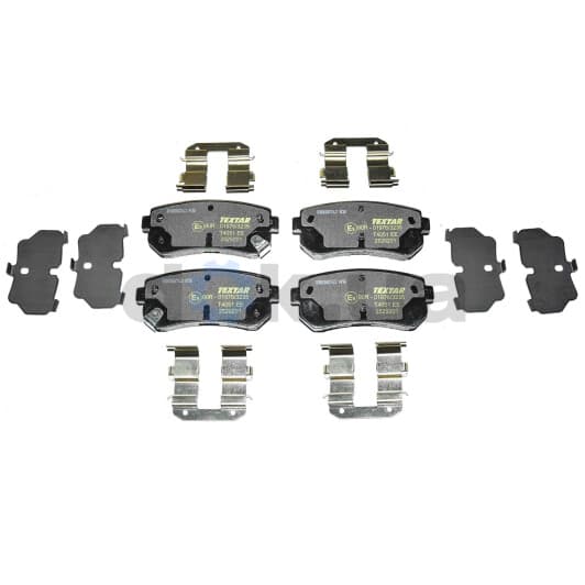 2529201 Textar Гальмівні колодки