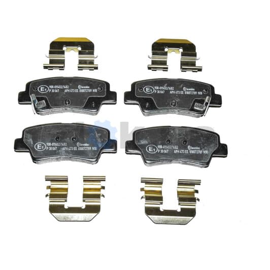 P 30 067 Brembo Гальмівні колодки