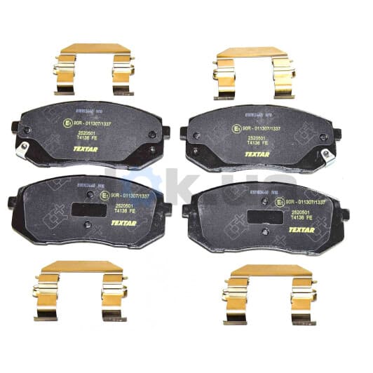 2520501 Textar Тормозные колодки