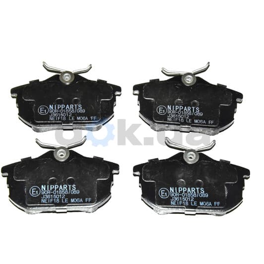 J3615012 Nipparts Тормозные колодки