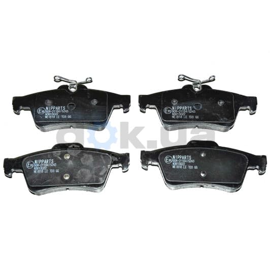 N3613022 Nipparts Гальмівні колодки